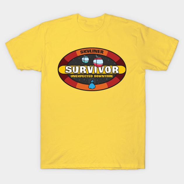 Skyliner Survivor T-Shirt by brkgnews